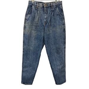 Vintage Bill Blass Pleated High Rise Jeans